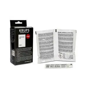 Kit 2 pliculete cu tester duritate apa decalcifiant espressor Krups F054