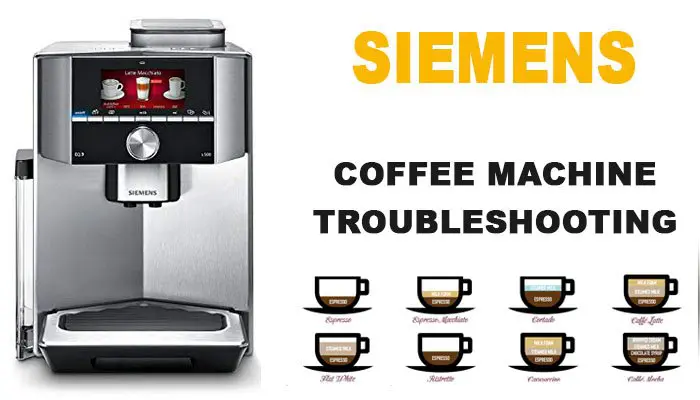 Reparatii aparate de cafea Siemens